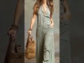 Sage Green Sleeveless Linen Jumpsuit | Summer Vacation Outfit