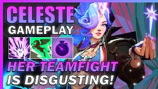 Even when behind, Celeste DOMINATES teamfights with her ABSURD DAMAGE! – Deadlock Gameplay
