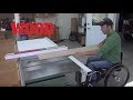 Wheelchair-accessible Woodworking Shop