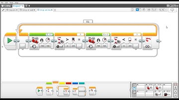 Colour Sensor - Single Sensor Line Following for EV3
