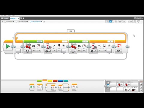 Colour Sensor - Single Sensor Line Following for EV3