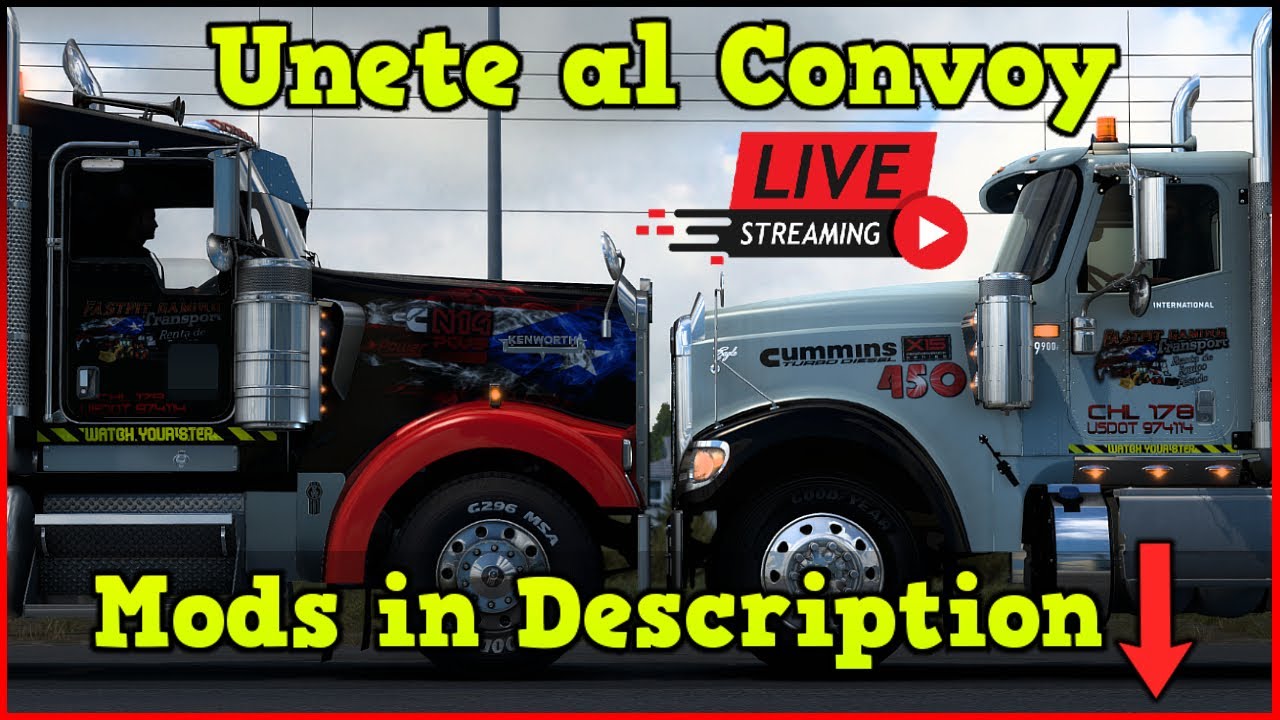 🚚 ATS - Live Community Convoy 1 - YouTube