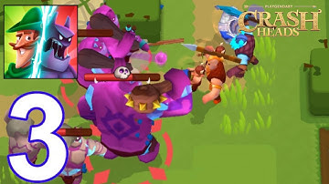 Crash Heads - Level 10 - 15 Gameplay walkthrough Part 3 (Android,ios)