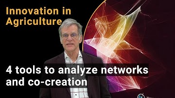 Four tools to analyze networks & project for agricultural innovation - (i2connect 1/4)