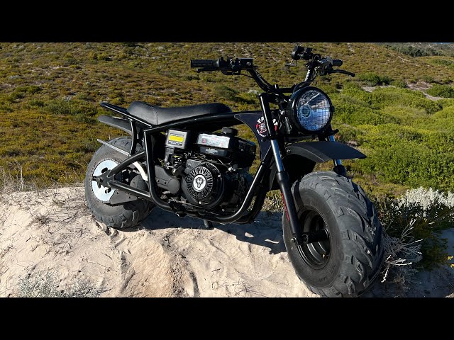 Fatcat FC-212 mini bike, Unbox, build and ride review - YouTube