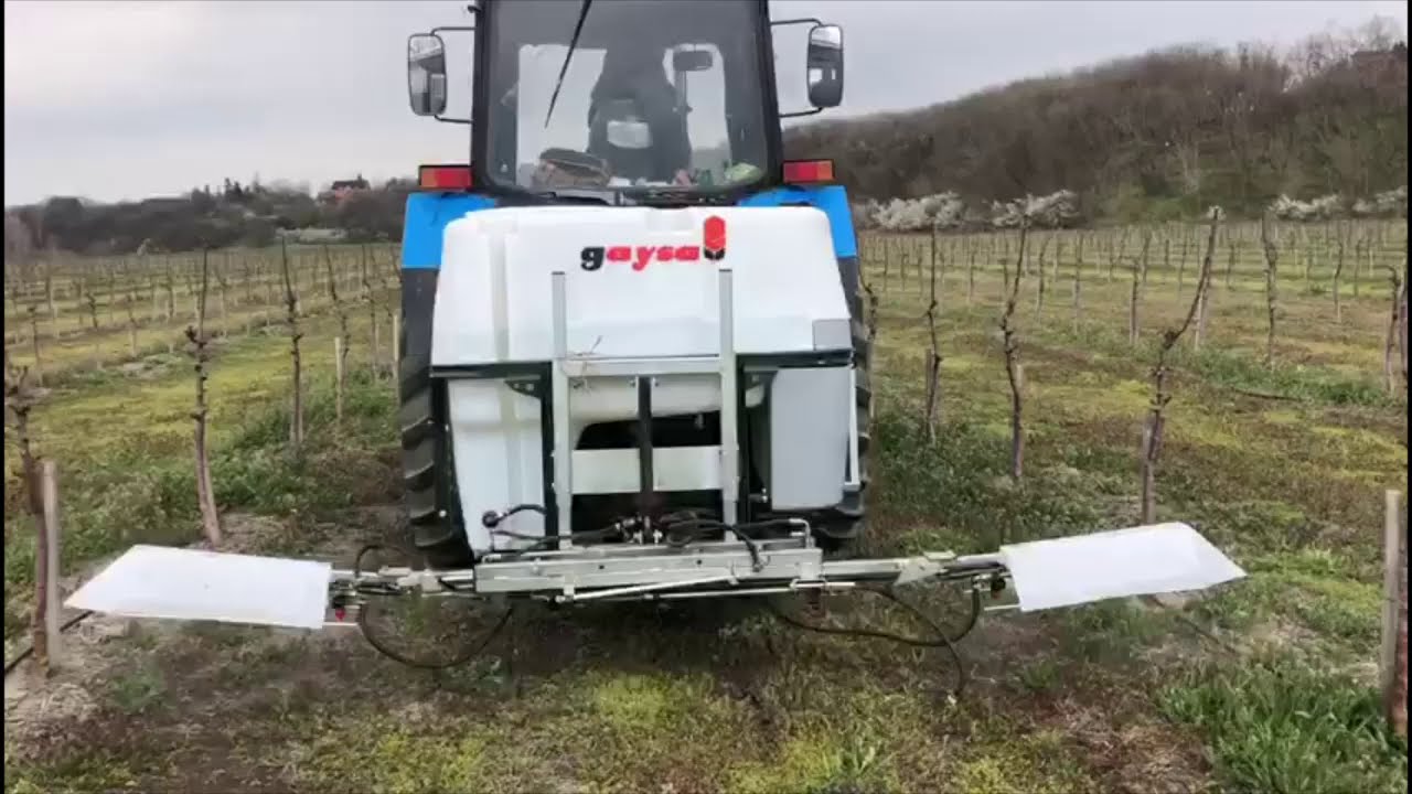 video Гербицидный опрыскиватель Gaysa-АСМ 600 л. навесной