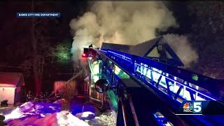 Fire heavily damages Barre home