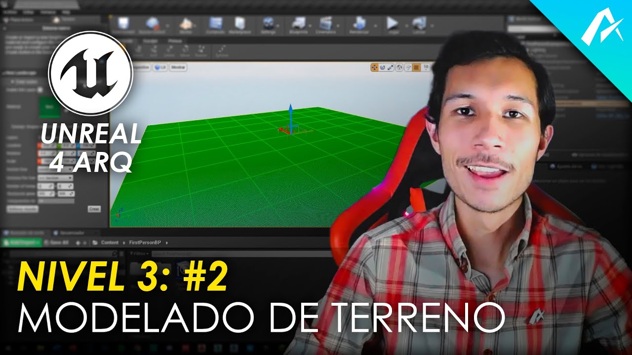 Modelado de Terreno en Unreal Engine | Nivel 3: Clase 2 | #Unreal4Arq ...