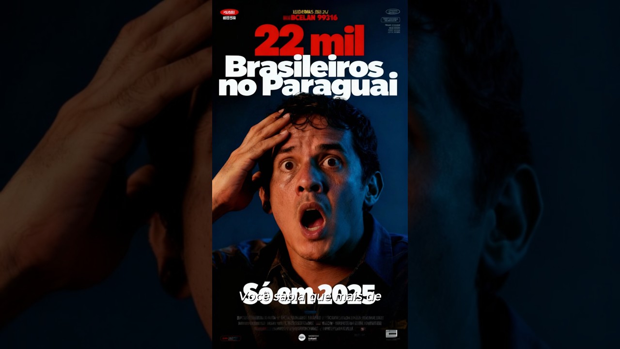 FUGA BRASILEIRA! 22 MIL BRASILEIROS vão para o PARAGUAI! 