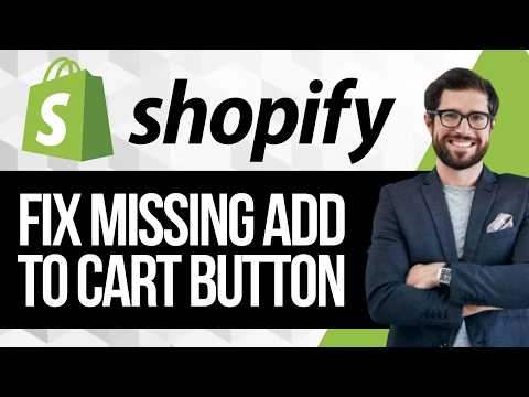 How To Fix Add To Cart Button Not Showing Up Shopify Dawn