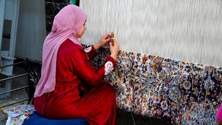 How They Make Carpets in Egypt: Nile Carpet School (4K)