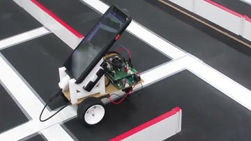 R2 Arduinoで動作するライントレースマシン３（福井高専 電気電子工学科）
