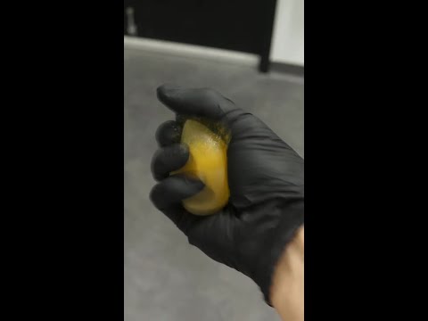 Making a bouncy egg #science #chemistry #nilered