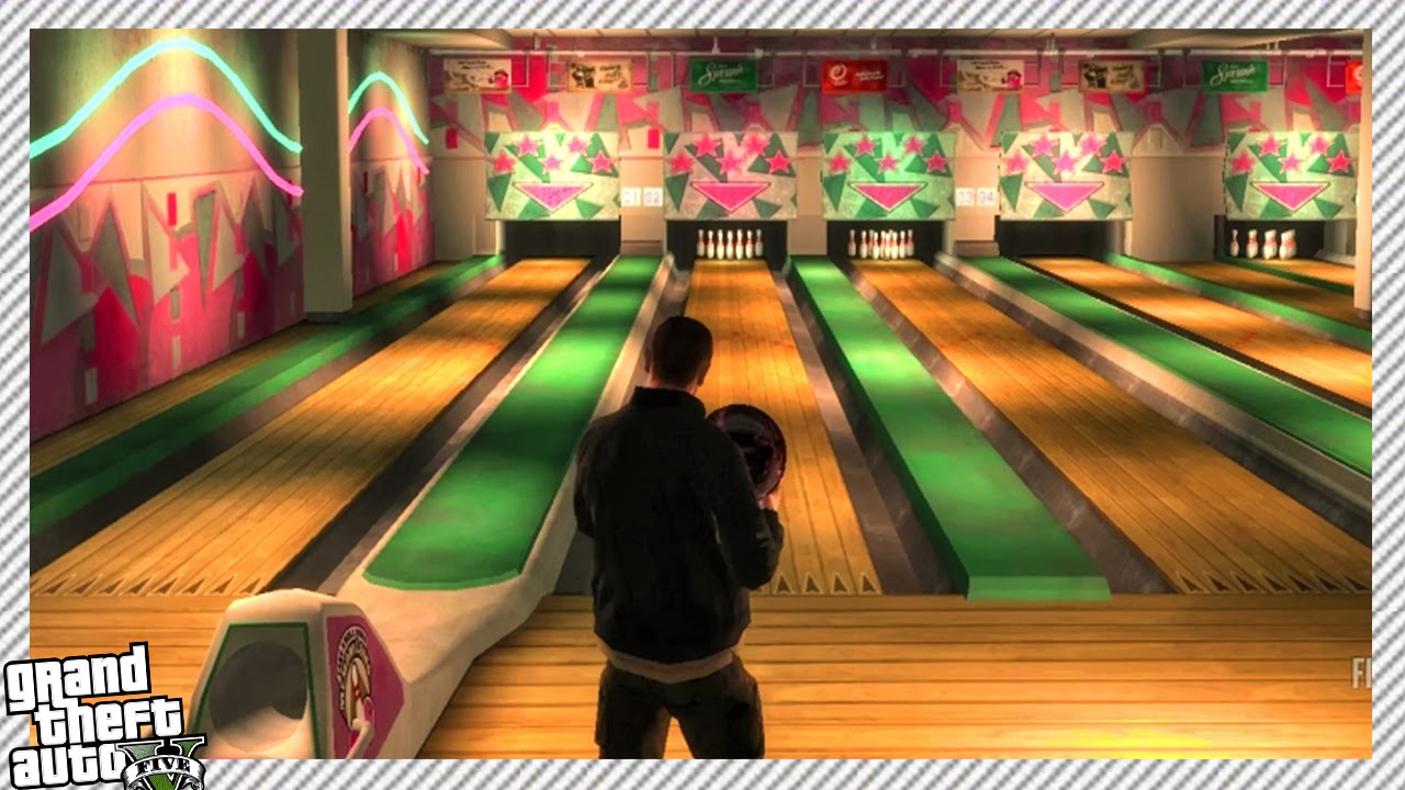 NEW REAL BOWLING MINI GAME IN GTA 5 YouTube