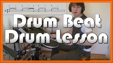 ★ Walk This Way (Aerosmith) ★ Drum Lesson | How To Play Drum Beat (Joey Kramer)