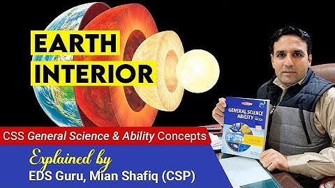 Earth Interior | General Science & Ability for CSS | Mian Shafiq CSP | Study River
