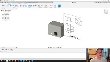 Drawing 2 A1.2.4 - Day 38 of 100 Autodesk Fusion 360 Journey