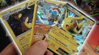 FRIDAY THE 13TH - Pikachu Battle Heart 2016 Tin Opening - Pokemon booster packs