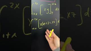 A triple integral #mathematics #calculus