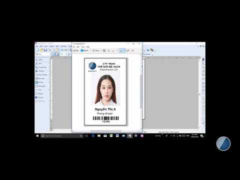 Video Hướng dẫn thiết kế thẻ nhân viên bằng phần mềm... - youtube