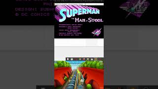 Superman: The Man of Steel [MS DOS] Title Screen on IBM PC Speaker {YouTube #shorts Edition}