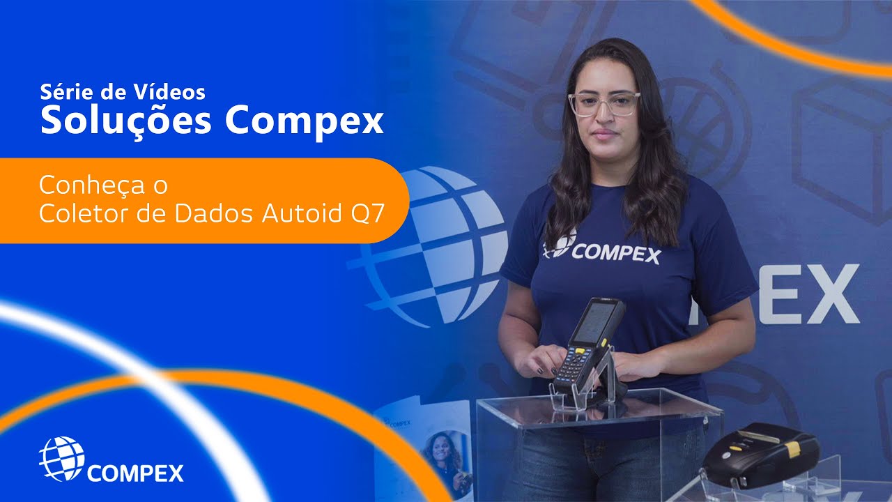 SOLUÇÕES COMPEX: COLETOR DE DADOS AUTOID Q7 - YouTube