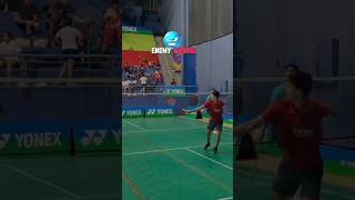 Intense Badminton Gameplay 🔥 Amazing Skills, Footwork &amp; Smash Compilation