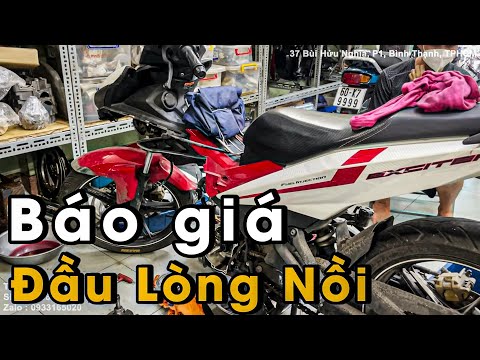 Video Báo Giá Exciter 150 Bảo Dưỡng Đầu Lòng Nồi - youtube