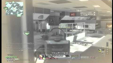 my first gameplay on Terminal on mw3