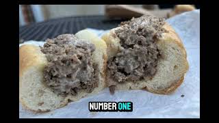 Top 5 Philly Cheesesteaks by D Ranks.  #cheesesteak #phillycheesesteak #top5 #foodie #tasty 