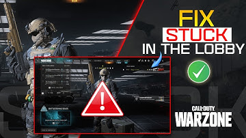 How to Fix Stuck in the Lobby on Warzone PC | Can
