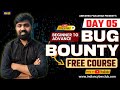 Day-5 Live Recon To Get Pro in Finding Secrets - Bug Bounty Free Training [ Hindi ] #bughunter #bug