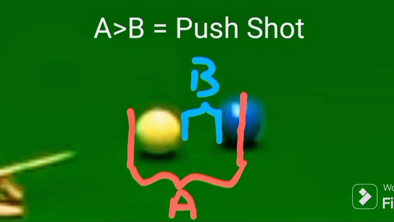 Ridiculously blatant unfouled snooker push shot. Referees are not being trained properly.