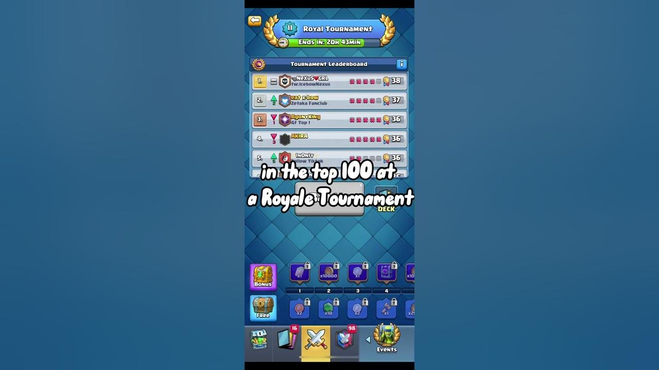 The rarest Emote in Clash Royale YouTube