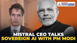 Mistral CEO Arthur Mensch Discusses Sovereign AI with PM Modi at G7