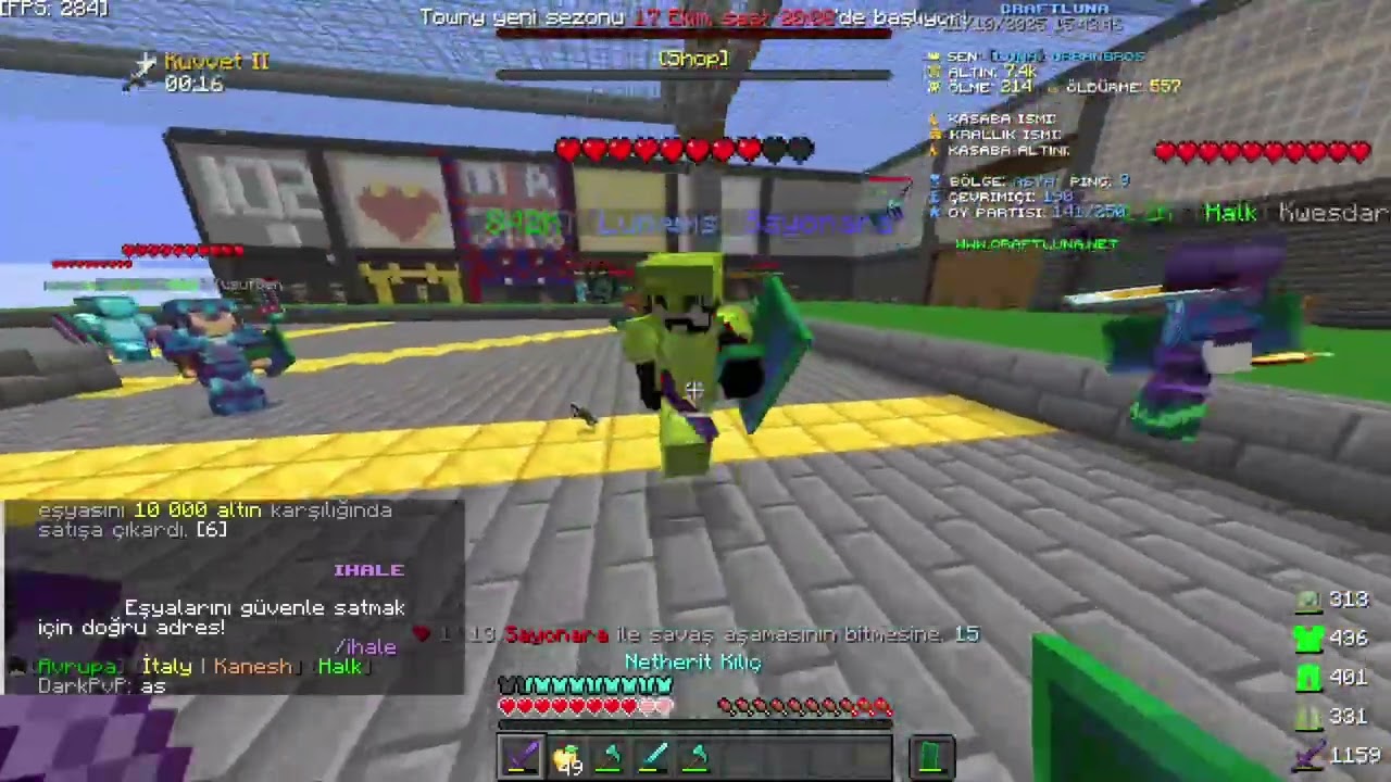 CraftLuna KillMontage (Towel ve rizoel için)