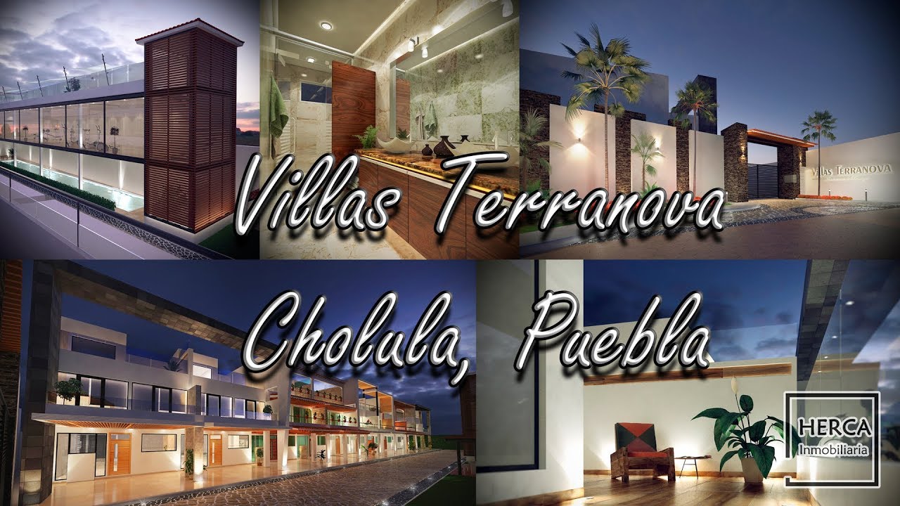 Residencia Nueva en San Pedro Cholula Villas Terranova YouTube