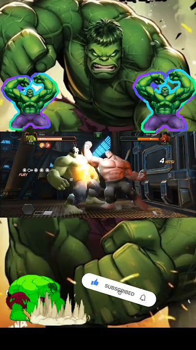 marvel contest of champions incredible hulk vs red hulk