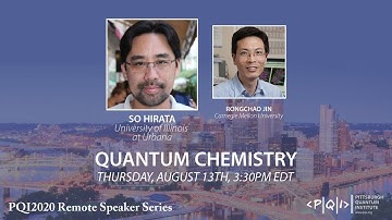 PQI2020 Week 8: Quantum Chemistry