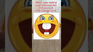 When u pull that one chip out of a bag 🍀🔥