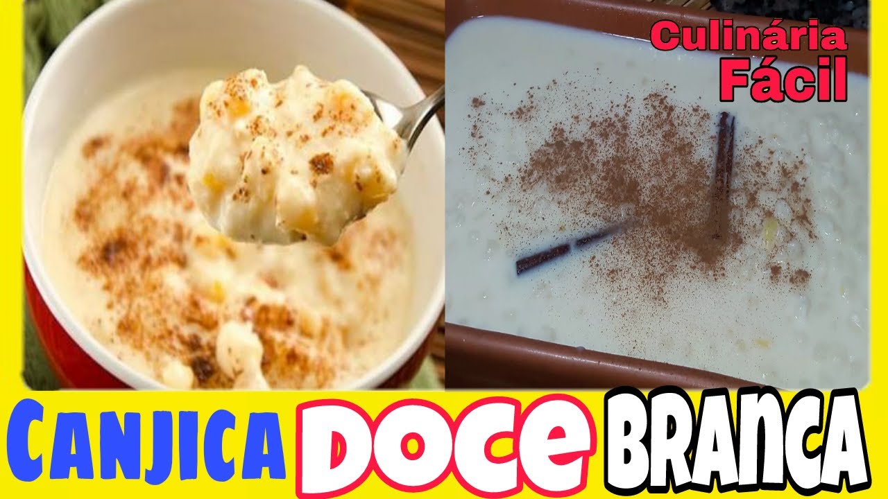 CANJICA BRANCA DE LEITE CONDENSADO TRADICIONAL