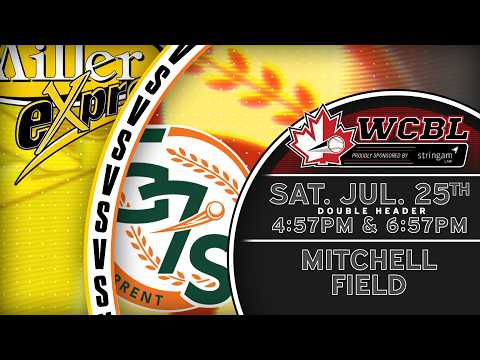 HIGHLIGHTS - Moose Jaw Miller Express vs Swift Current 57s - Game 1 - July 25th 2026