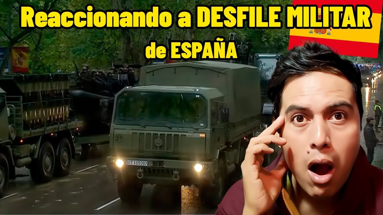 😯Mexicano REACCIONA A DESFILE MILITAR DE ESPAÑA 2024 extranjero reacciona desfile militar de españa
