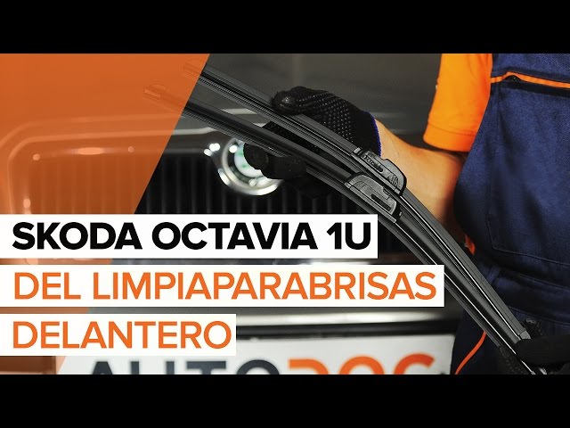 Limpiaparabrisas Delanteros Para Skoda Octavia Mk1 (1996-2004) - 2 Piezas, Tipo Gancho, Fácil Instalación
