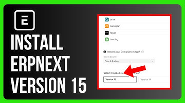 How to Install ERPNext Version 15