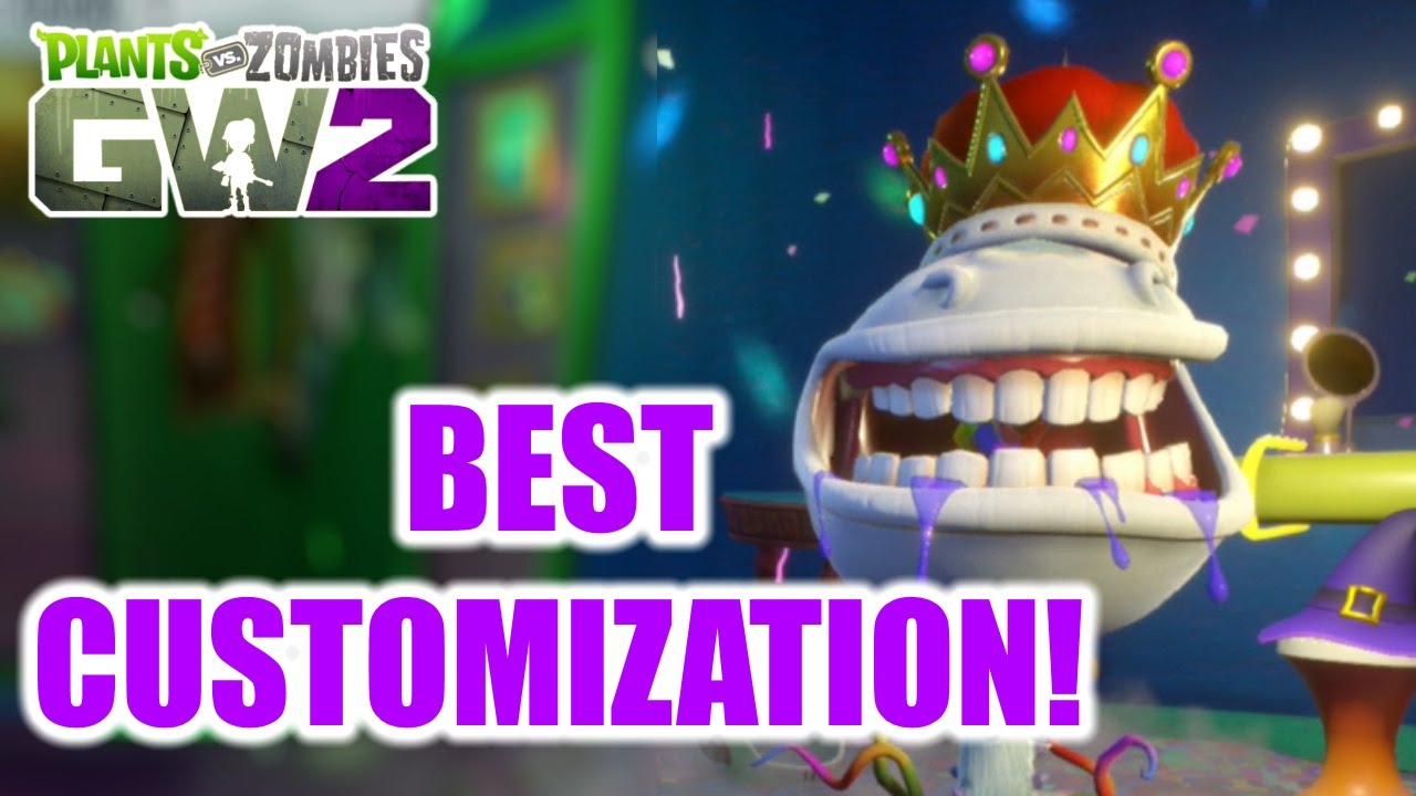 Plants vs Zombies Garden Warfare 2 BEST CUSTOMIZATION EVER! 200 Star