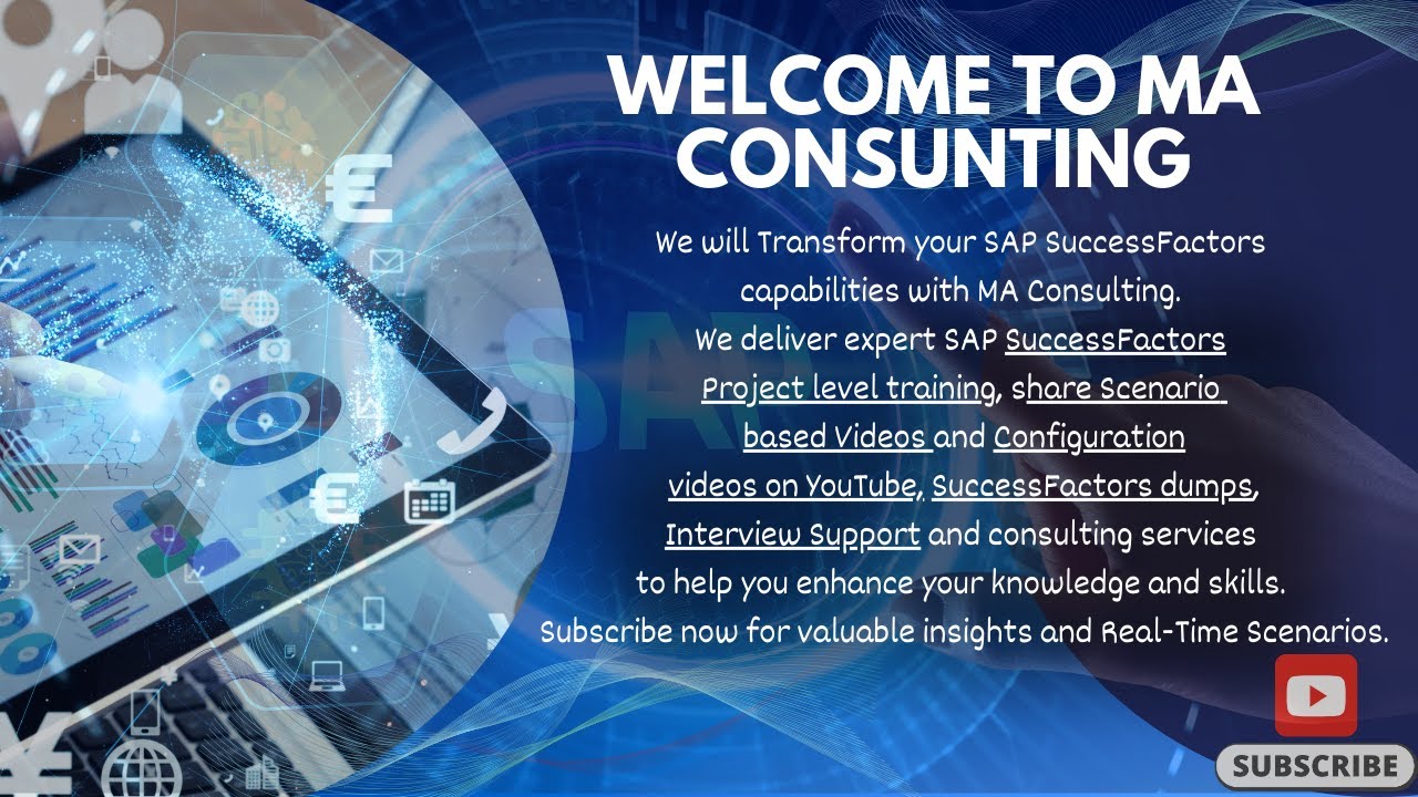 Quick Intro of Our SAP SuccessFactors Channel | About Me | Our profile | Our Services and Mission