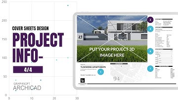 Project Information Cover Sheet Design | ArchiCAD Easy-Quick Skill Tutorial PART 02