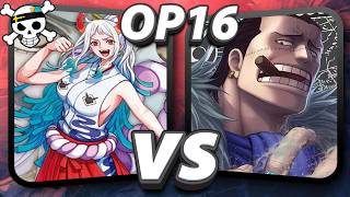 OP16 Black Yamato vs Black Crocodile Gameplay | One Piece Card Game POV Commentary