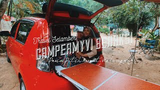 BAWA FAMILY CAMPING DI CAMPSITE PASIR PUTIH RESORT KALUMPANG TANJUNG MALIM RIVERSIDE  CAMPERCAR MYVI